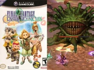 Final Fantasy Crystal Chronicles box art and gameplay