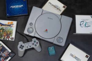 PlayStation console and games