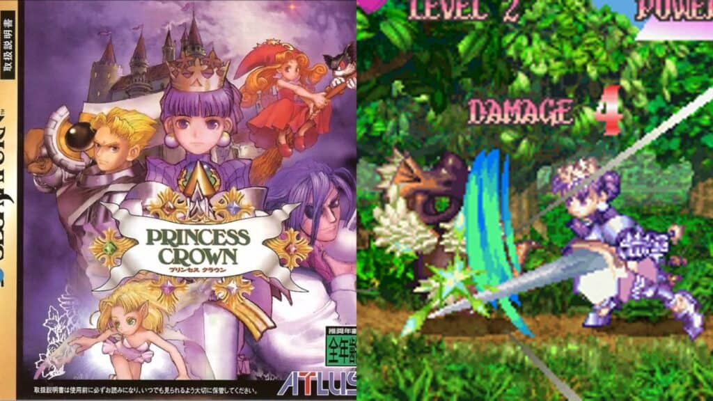 Pincess Crown cover art and gameplay