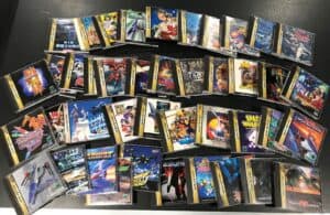 Sega Saturn game cases
