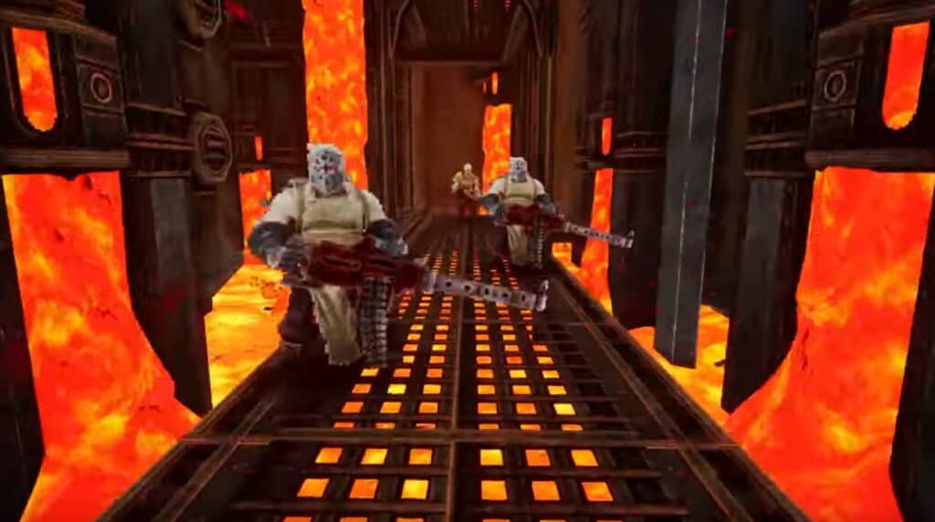 Warhammer 40K: Boltgun gameplay