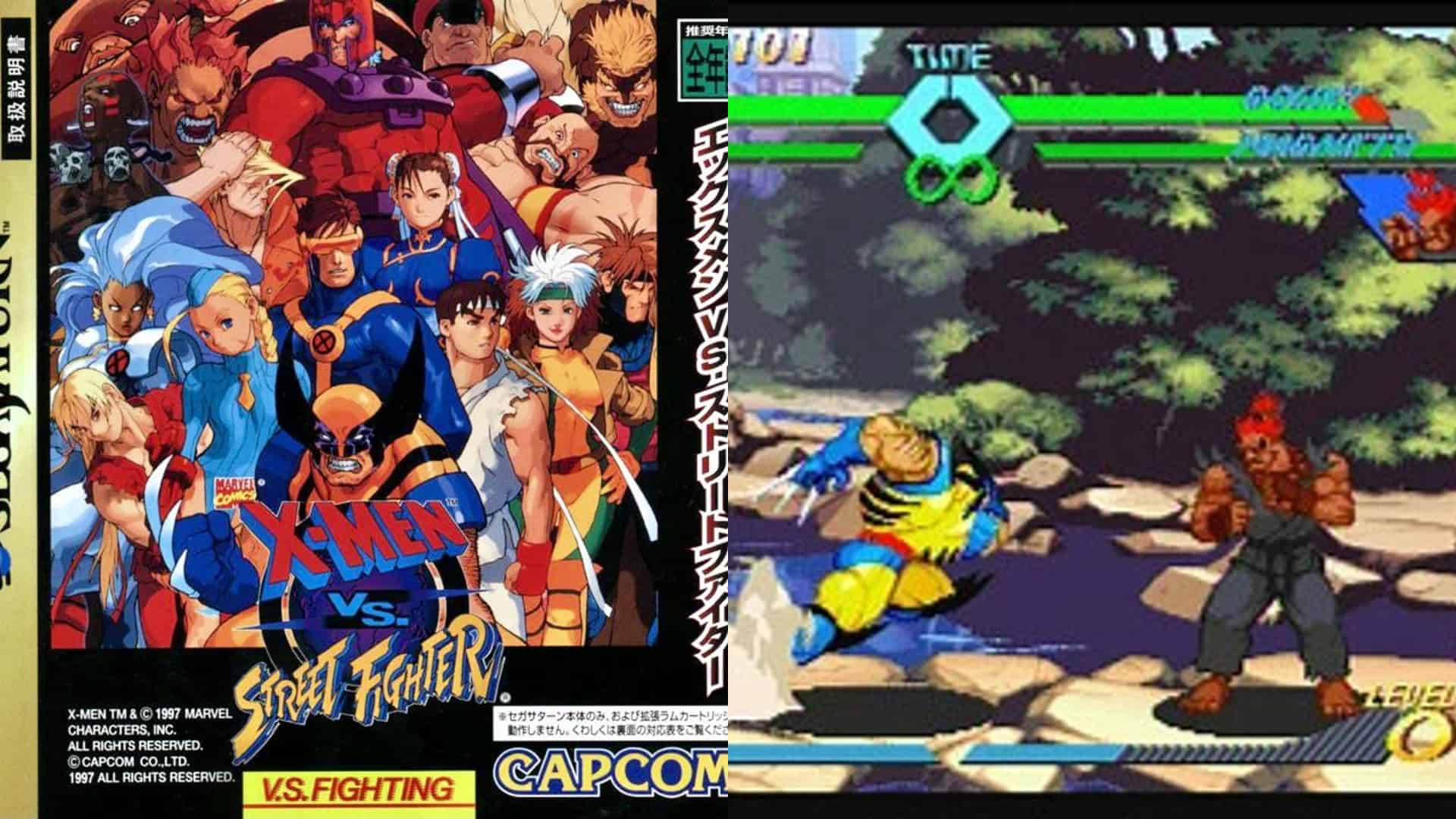 17. X-Men vs. Street Fighter
