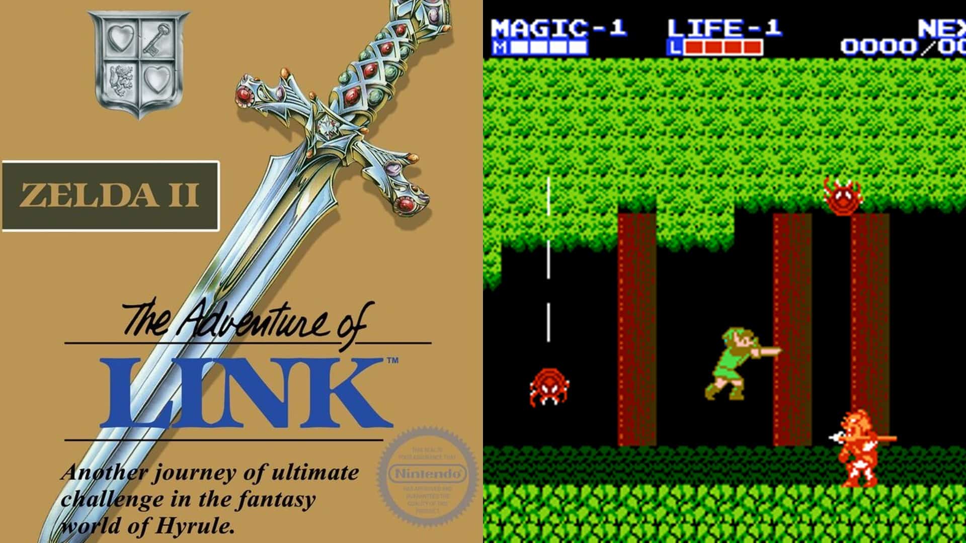 18. Zelda II: The Adventure of Link