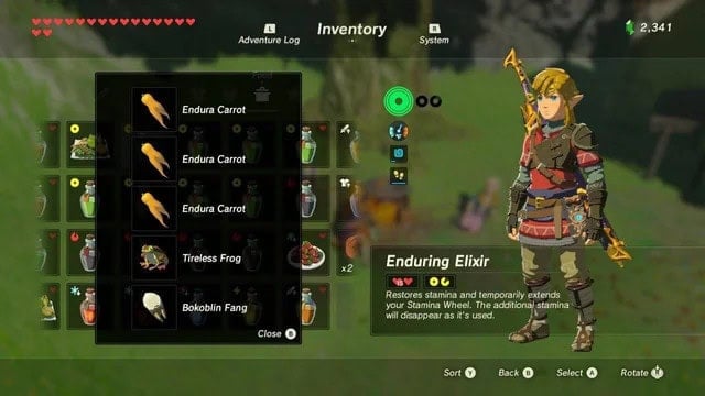 Zelda: Breath of the Wild gameplay