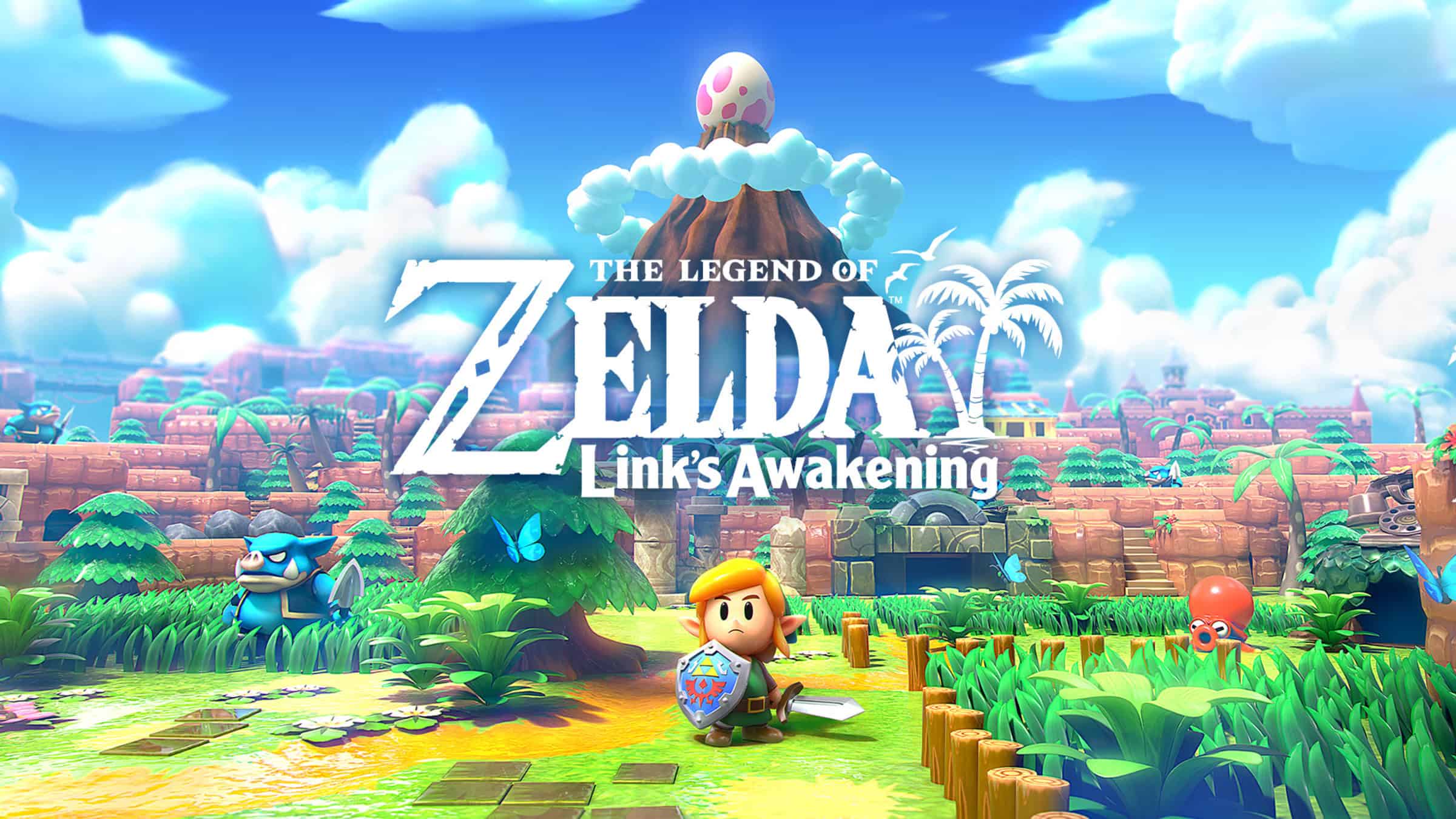 Link's Awakening key art