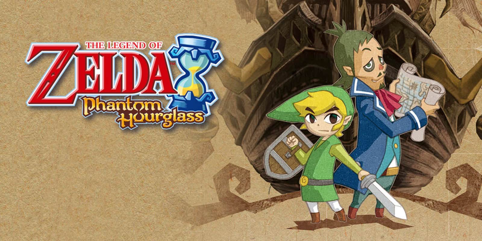 The Legend of Zelda: Phantom Hourglass key art