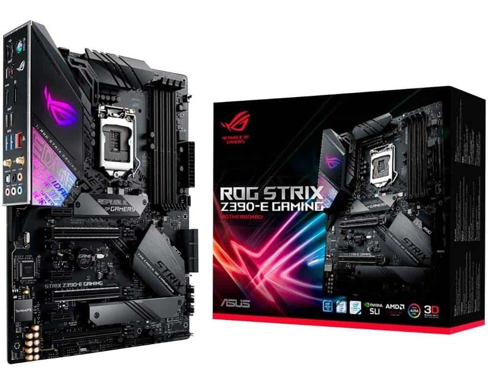 ASUS Rog Strix Z-390E motherboard
