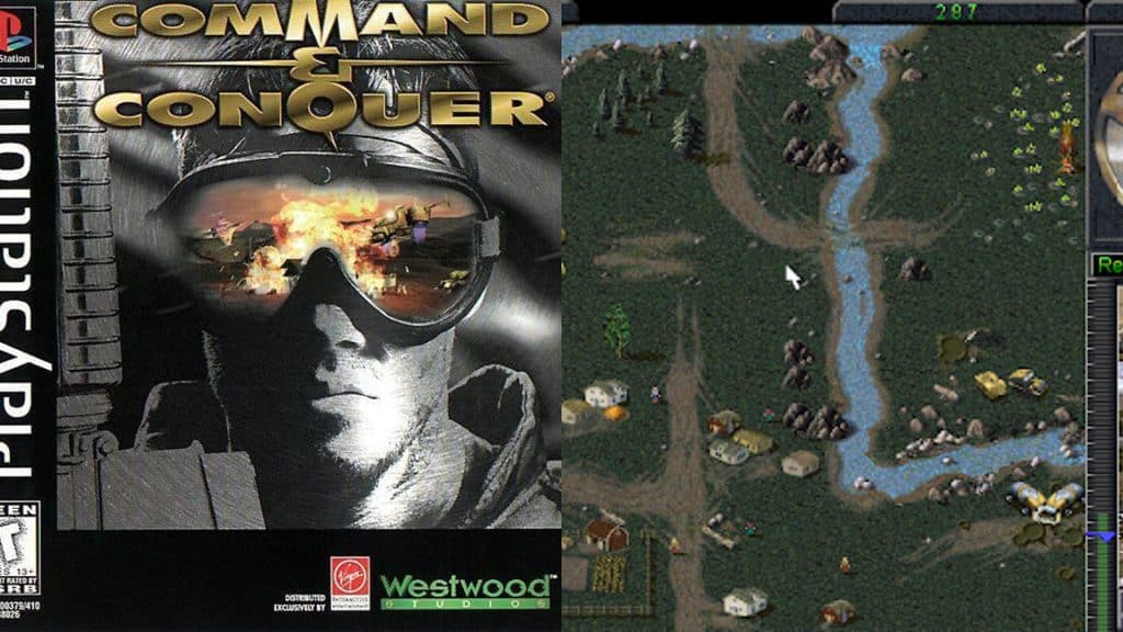 Command & Conquer cover and gameplay