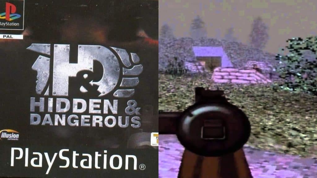 Hidden & Dangerous cover art and gameplay