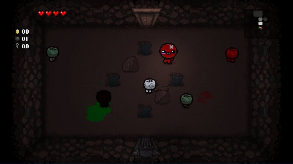The Binding of Isaac: Rebirth gameplay