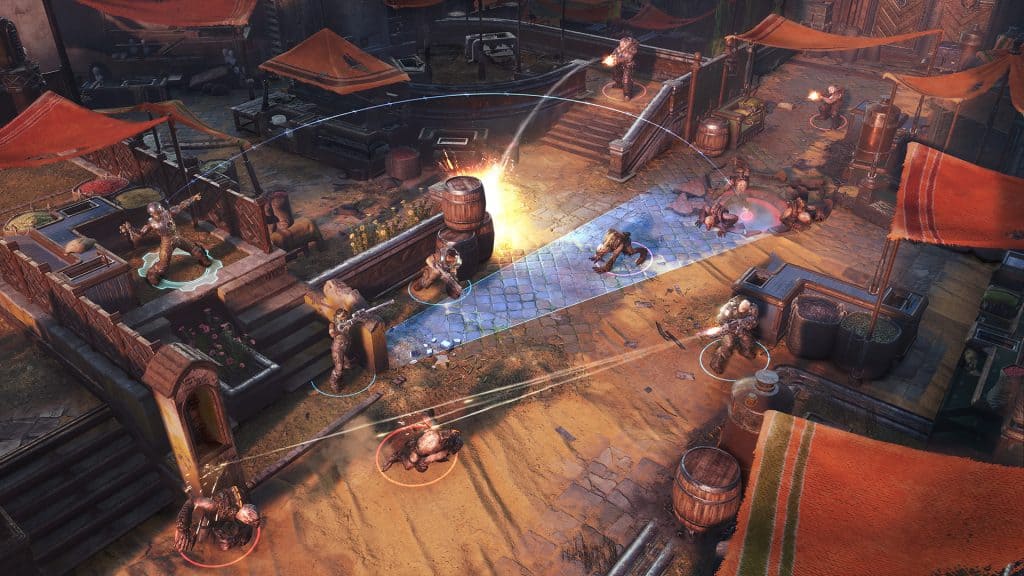 Gears Tactics gameplay