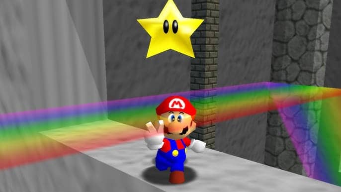 Super Mario 64 gameplay