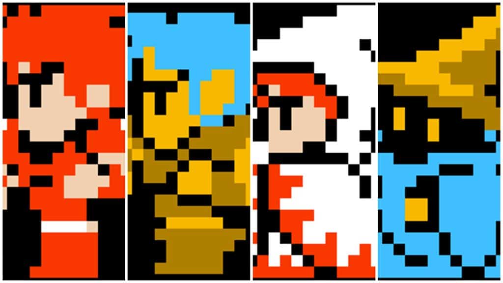 Final Fantasy sprites