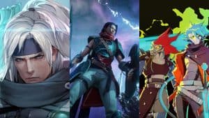 Blade Chimera, Eternal Strands, and Hyper Light Breaker key art