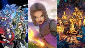 Star Ocean: Second Story R, Dragon Quest XI, and Octopath Traveler 2 art and gameplay