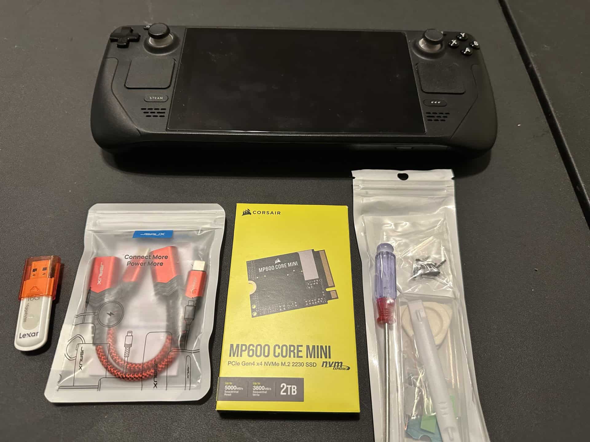 How to Replace the SSD In Your Steam Deck for More Storage - Cheat