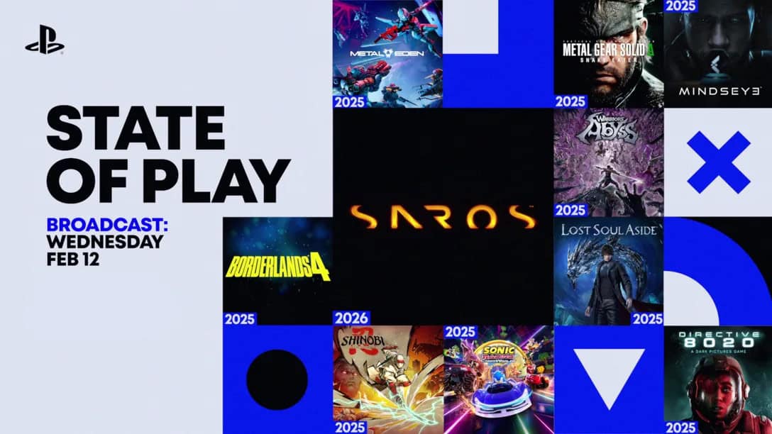 Sony 2025 State of Play banner
