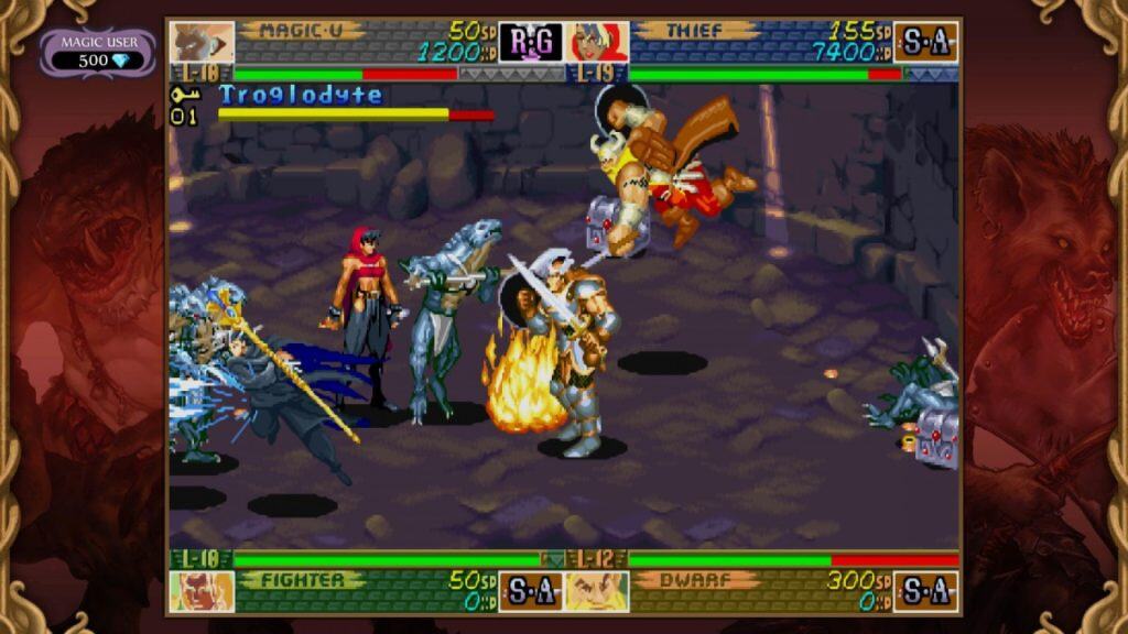Dungeons & Dragons: Shadows over Mystara gameplay