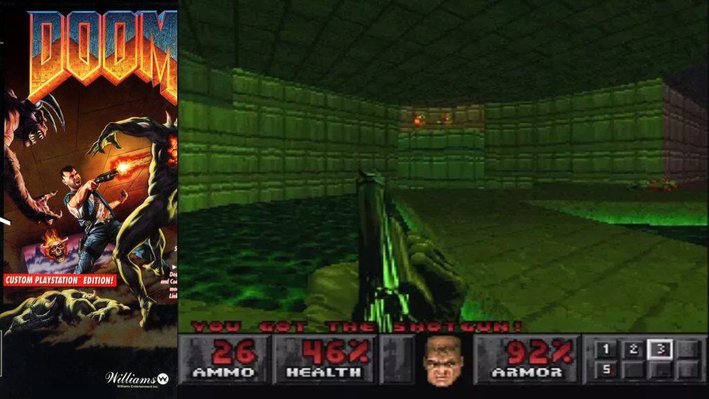 Doom cover and gameplay