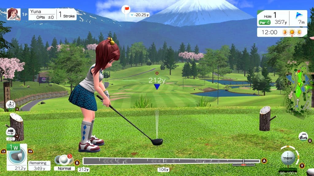 Everybody's Golf Hot Shots gameplay