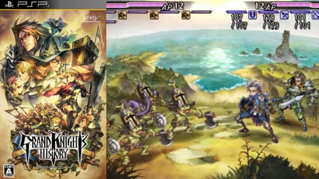 Grand Knights History cover and gameplay