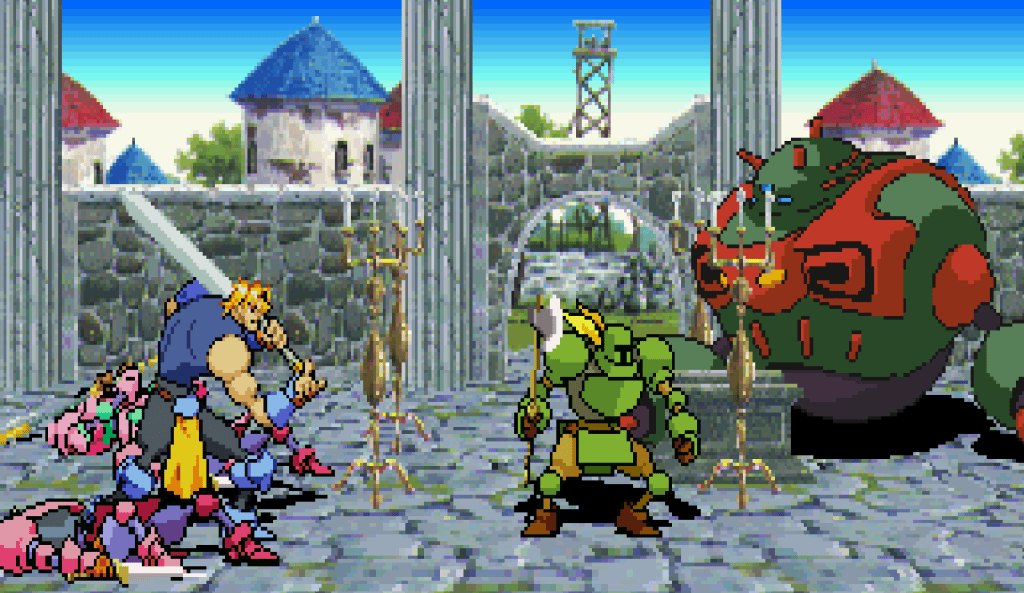 Guardian Heroes gameplay