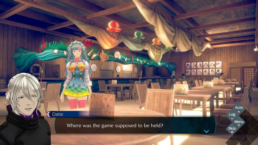 No Sleep for Kaname Date - From AI: The Somnium Files gameplay