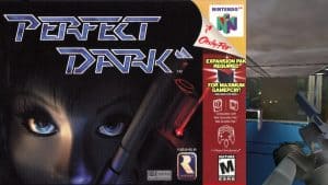 Perfect Dark cover and gameplay