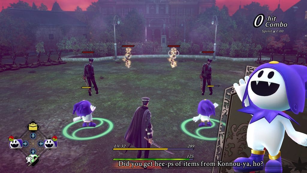 Raidou Remastered gameplay