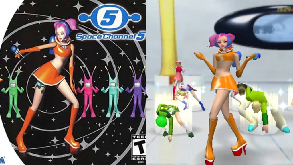Space Channel 5 cover and gameplay