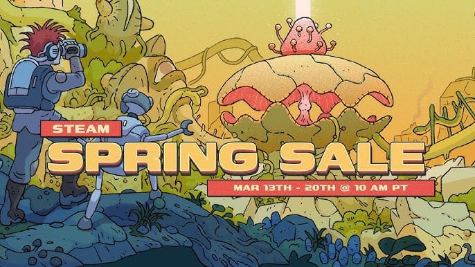 Steam Spring Sale 2025 banner image