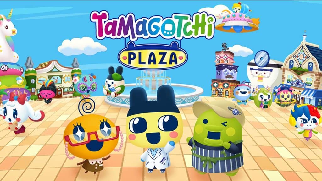 Tamagotchi Plaza key art