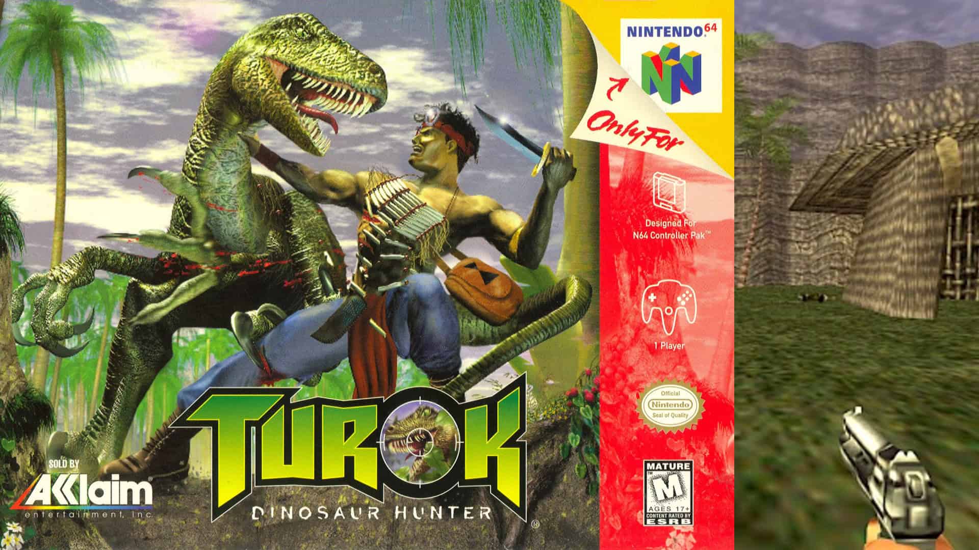 7. Turok: Dinosaur Hunter