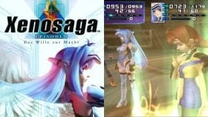 Xenosaga Episode I cover and gameplay