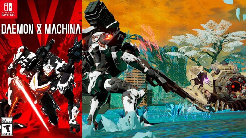 Daemon X Machina cover and gameplay