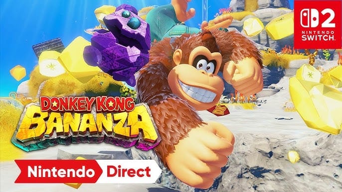 Donkey Kong Bananza key art