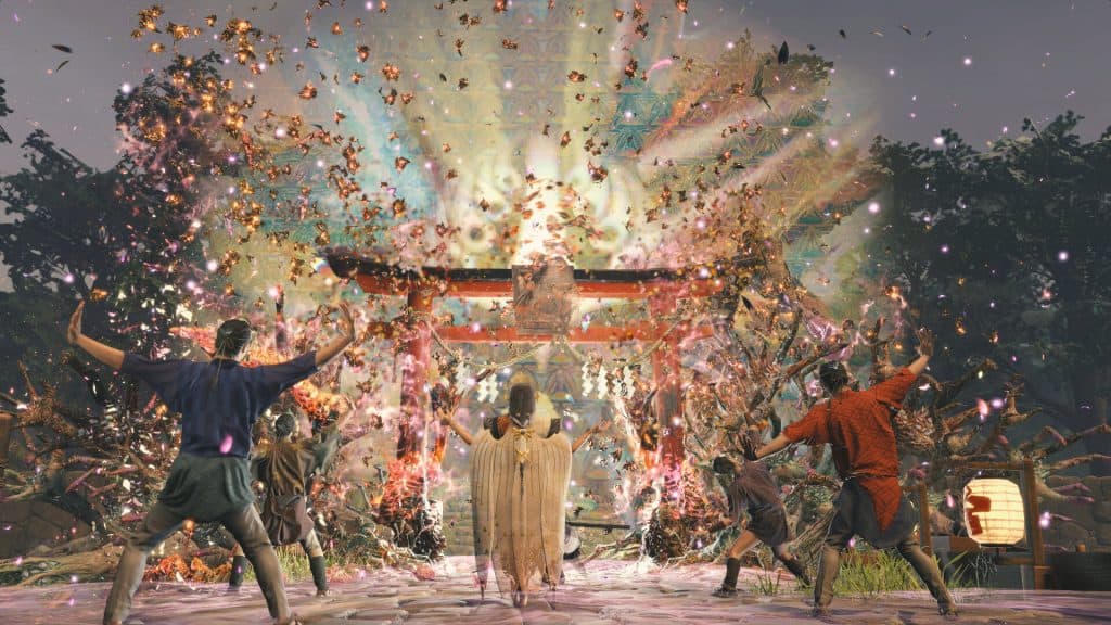Kunitsu-Gami: Path of the Goddess gameplay