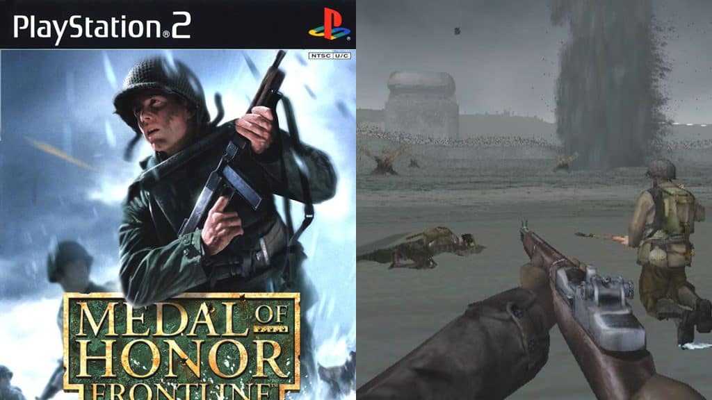 Medal of Honor: Frontline cover and gameplay