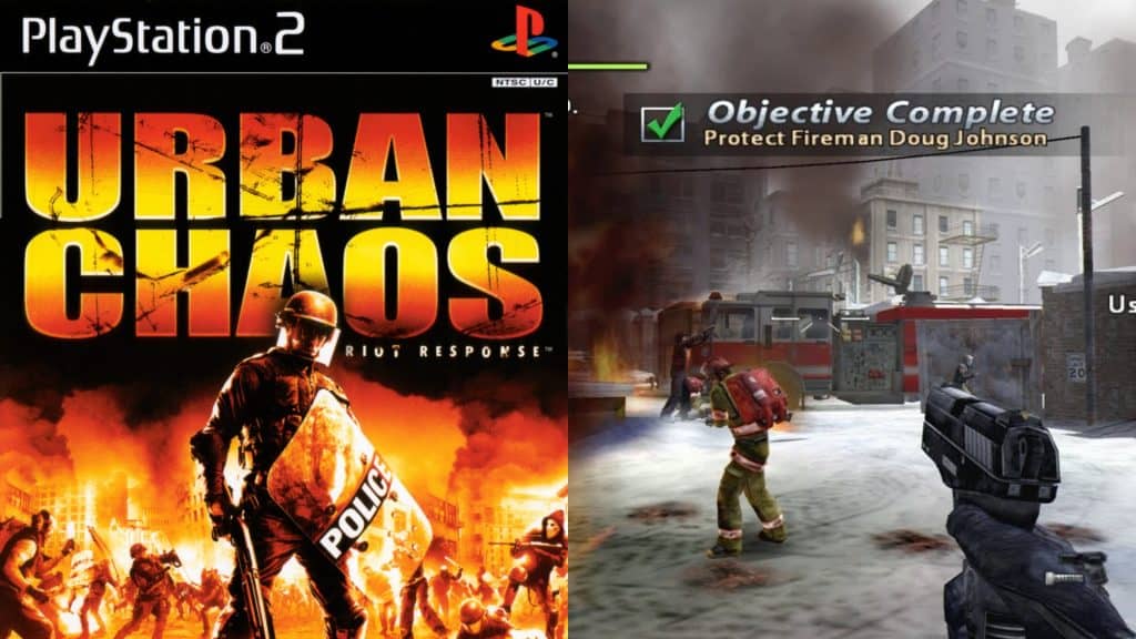 Urban Chaos: Riot Response cover and gameplay