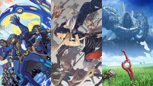 Pokemon Alpha Sapphire, Fire Emblem Awakening, and Xenoblade Chronicles key art