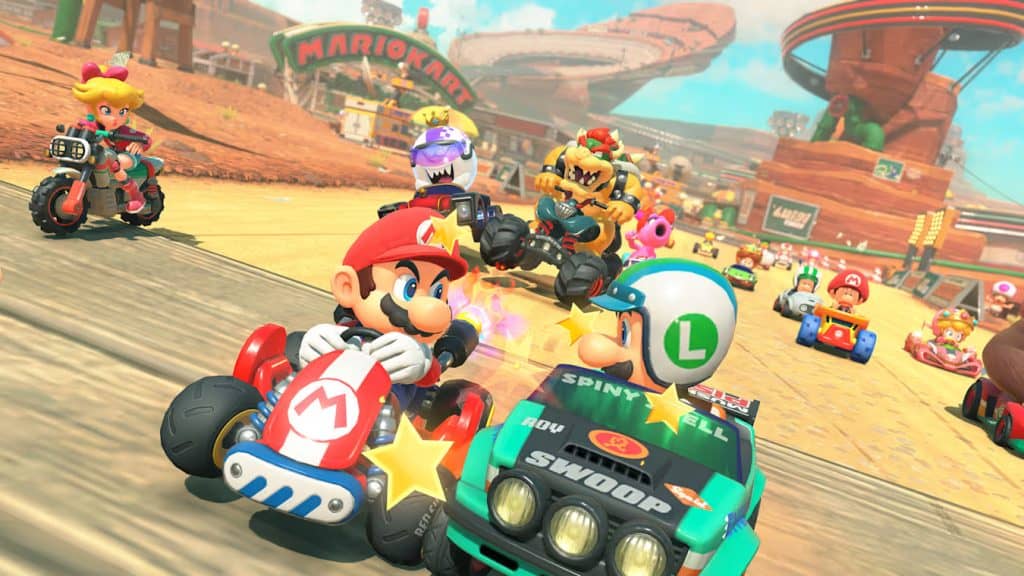 Mario Kart World gameplay