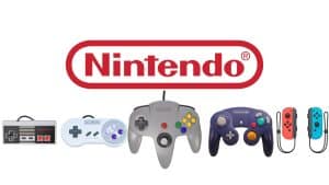 Nintendo console controllers
