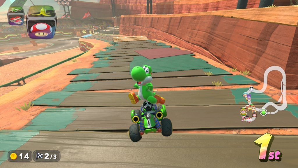 Mario Kart World gameplay
