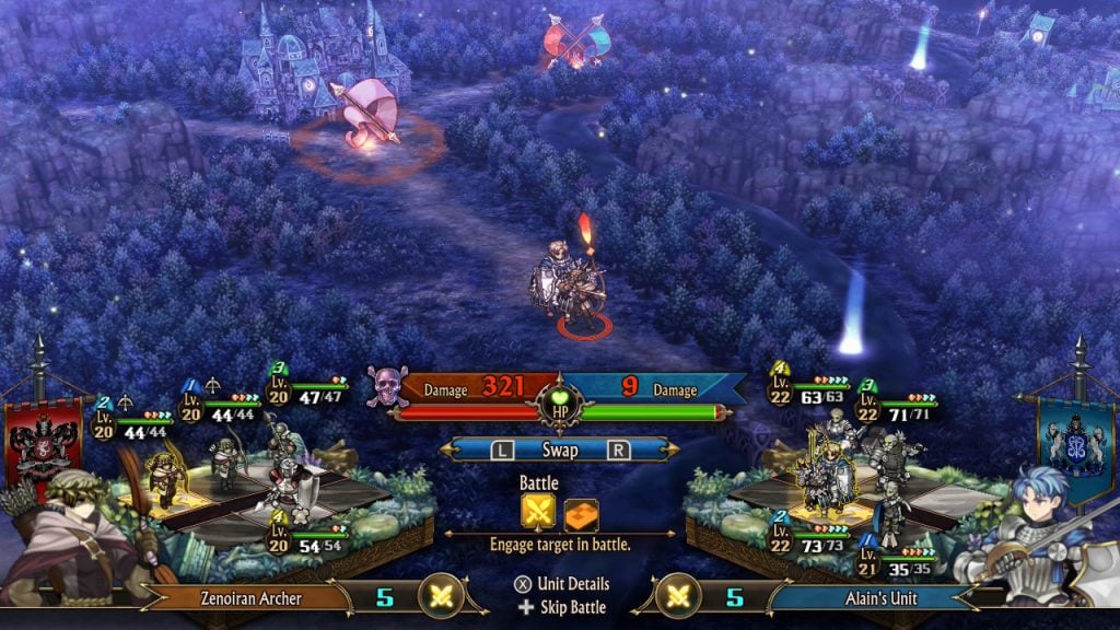 Unicorn Overlord gameplay