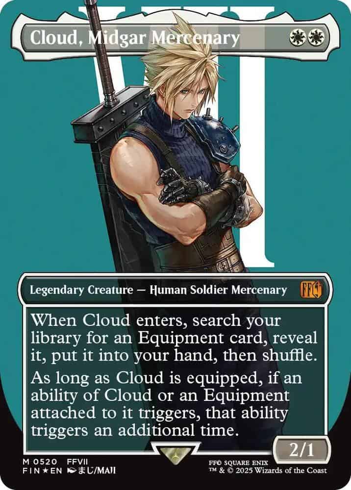 Final Fantasy x Magic: The Gathering card