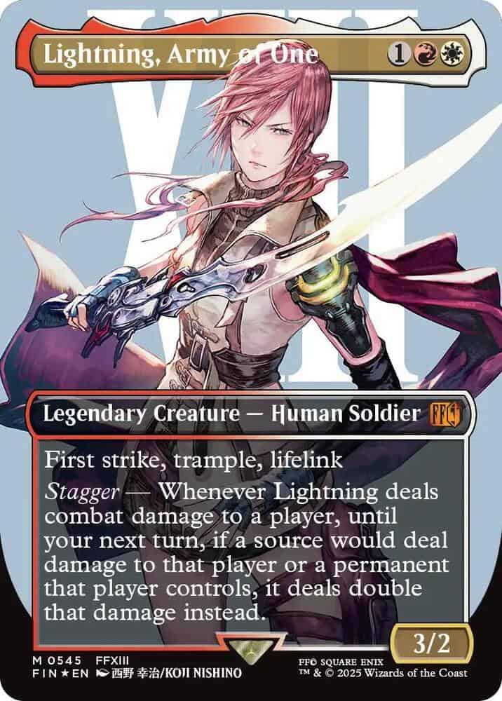 Final Fantasy x Magic: The Gathering card