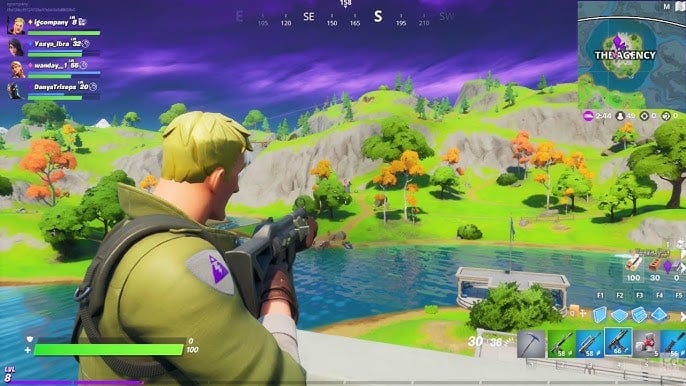 Fortnite gameplay