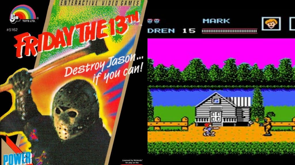 Friday the 13th cover and gameplay