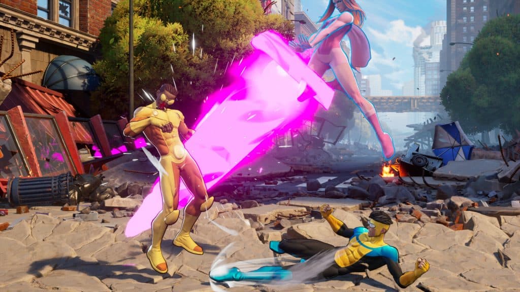 Invincible VS gameplay