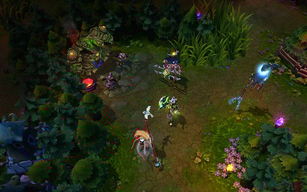 Leage of Legends gameplay